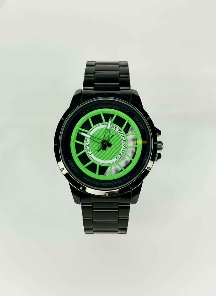 Rotating Wheel Watch for men