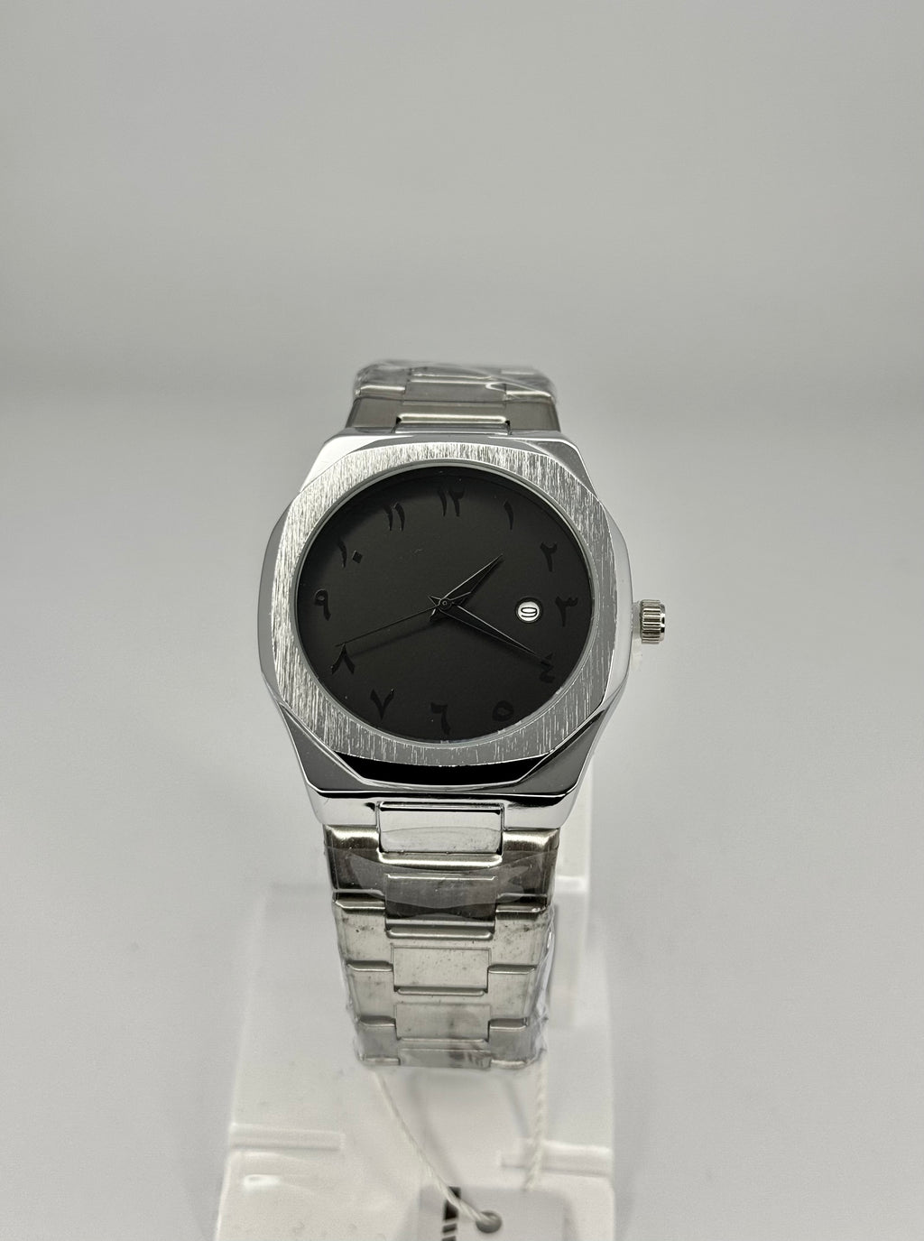 Arabic Black Aura in stainless steel